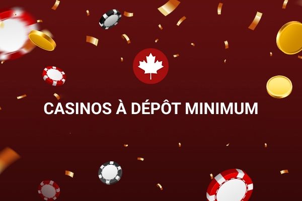 Casinos avec dépôt minimum 2025 ᐅ TOP des casinos à faible dépôt