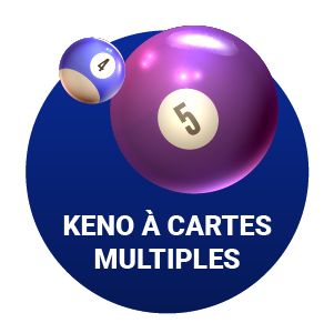 Keno en ligne multi - type de carte