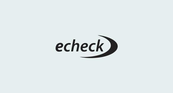 eCheck logo