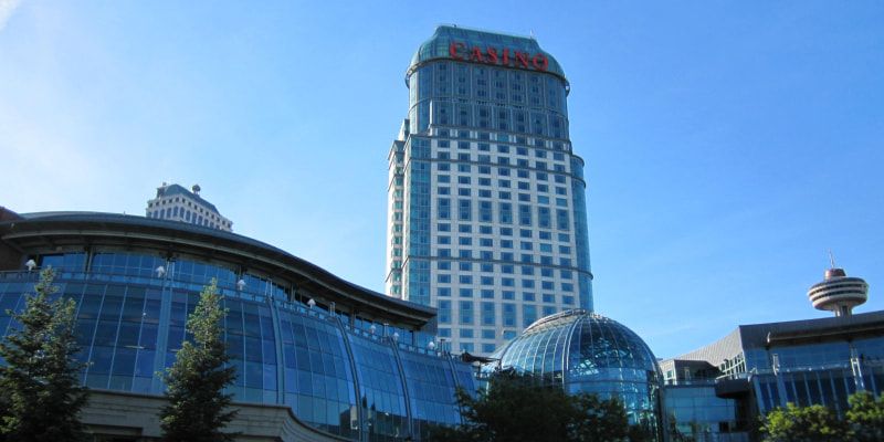 Facade of Niagara Fallsview Casino Resort