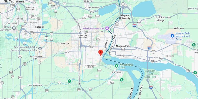 Niagara Fallsview Casino Resort on the map