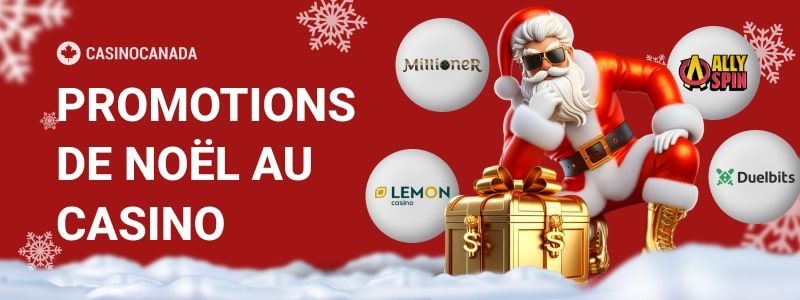 Promotions de Noël des meilleurs casinos