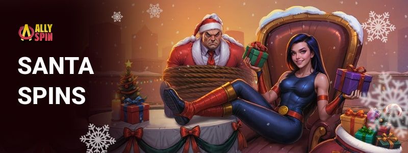 Offre de Noël du casino AllySpin Casino