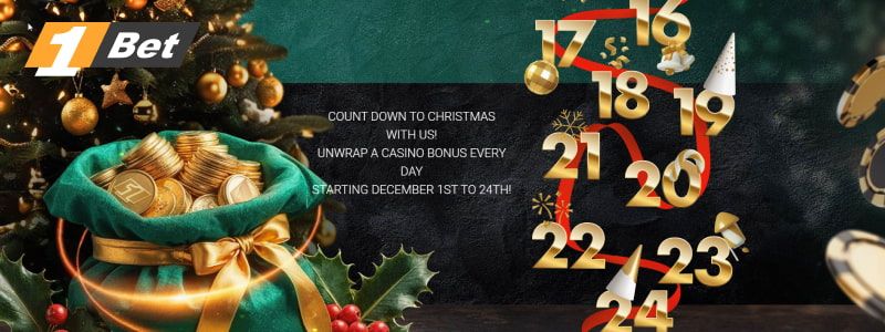 1Bet Casino Christmas Offer