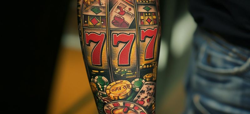 Tatoo with Lucky 777 