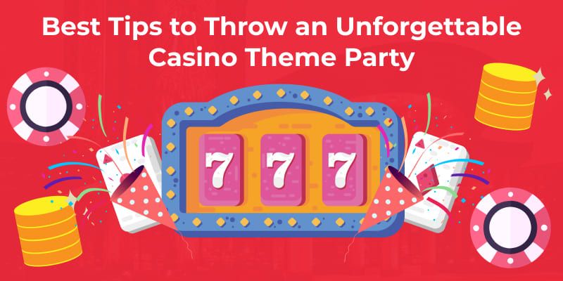 Tips for hosting casino theme party 