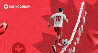 Sports betting in Canada and CasinoCanada logotype and icon