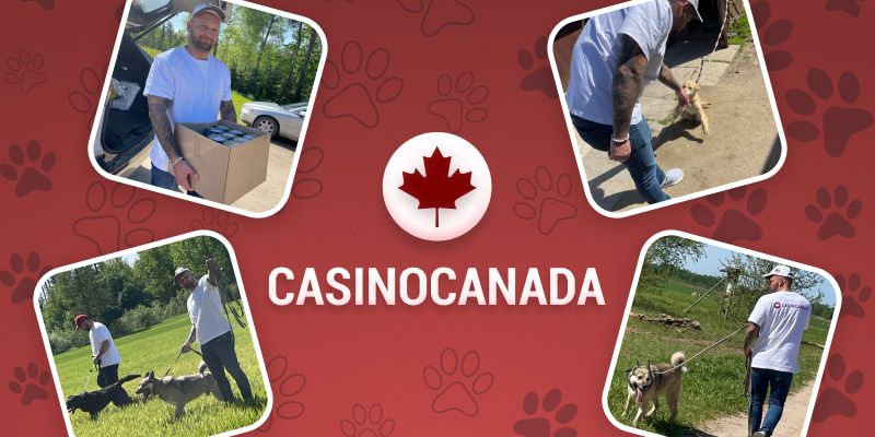 Casino Canada Visits Animal Shelter