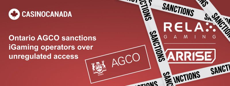 Ontario AGCO sanctions iGaming operators over unregulated access