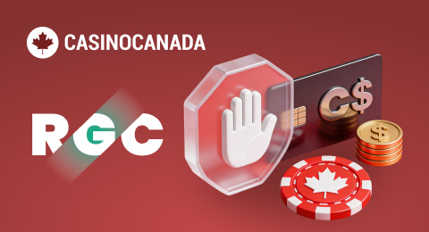 CasinoCanada, Responsible Gambling Council logotypes and gambling symbols