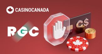 CasinoCanada, Responsible Gambling Council logotypes and gambling symbols