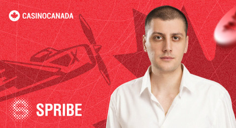 Giorgi Tsutskiridze, logotypes of SPRIBE and CasinoCanada