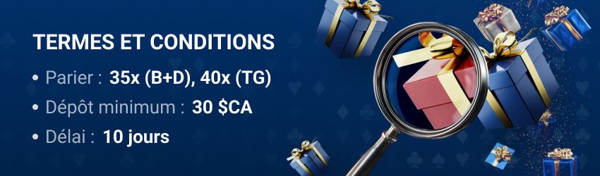 Conditions générales du casino AlfCasino