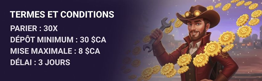 Conditions générales du casino Bulletz