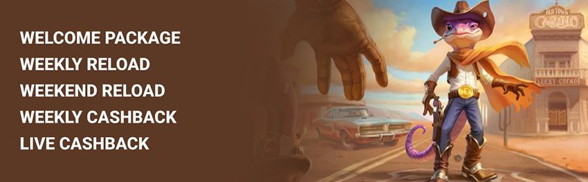 Lizaro Casino - list of the bonuses