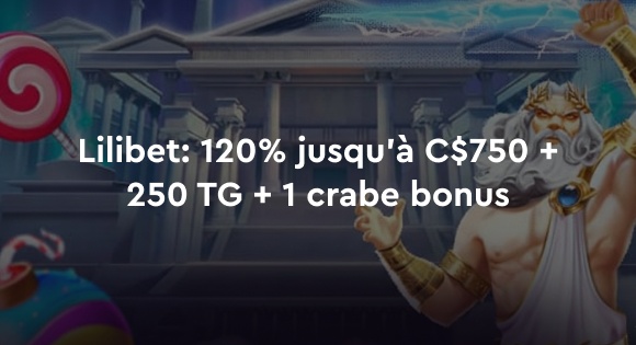 Bonus du casino Lilibet