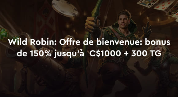 Bonus du casino Wild Robin