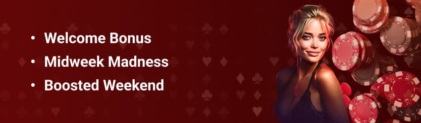 RollCasino Casino - list of the bonuses