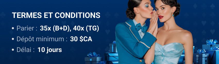 Conditions générales du casino Wyns