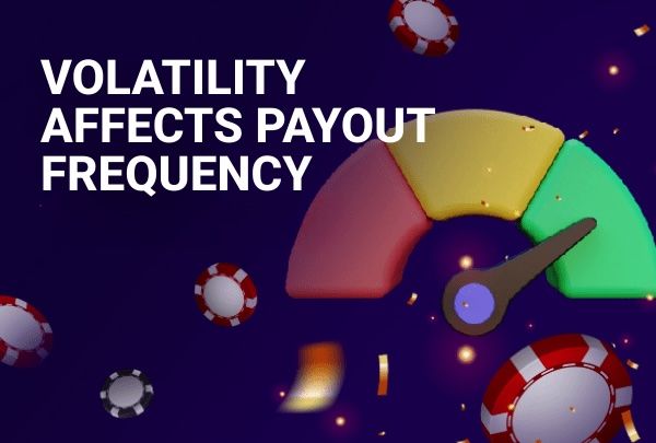 Volatility affects payout frequency text