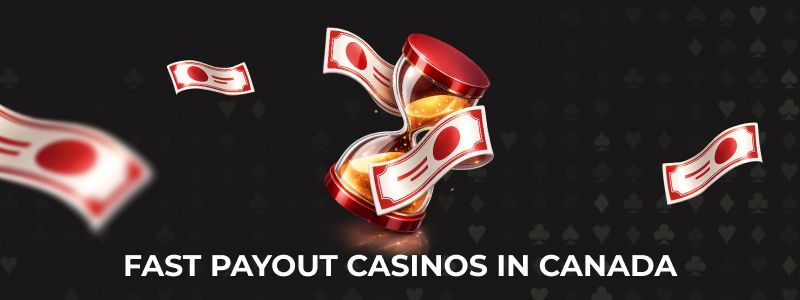 Fast Payout Casino in Canada - text and icons