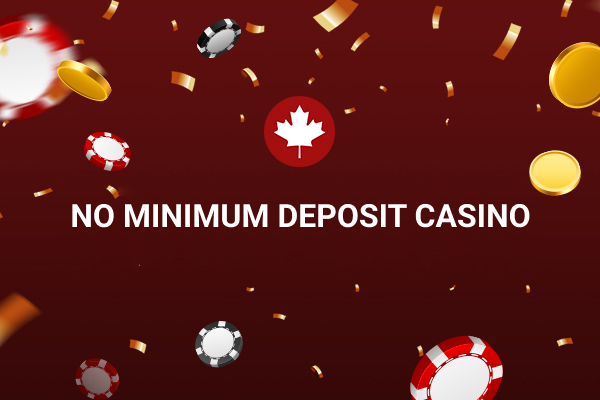 No Minimum Deposit Casino Heading