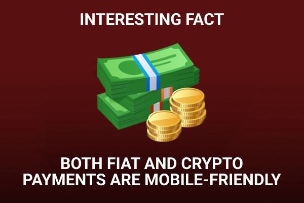 interesting fact about fiat and crypto payments at mobile casinos