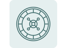 Roulette wheel icoin