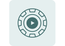 Mobile video poker icon