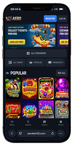 Aerobet Casino mobile