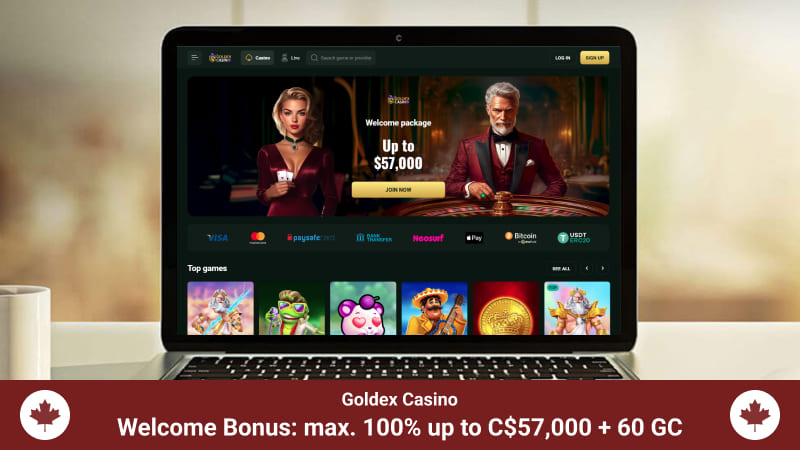 Goldex casino Main Page