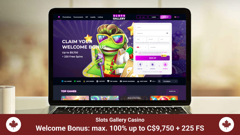 Slots Gallery casino Main Page