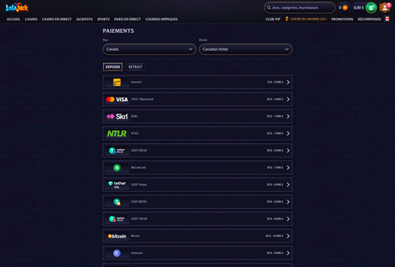 LolaJack deposer