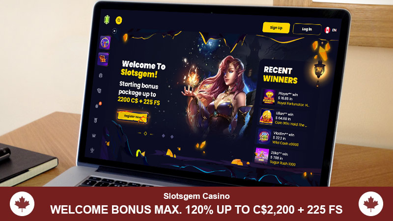 Slotsgem Main Page