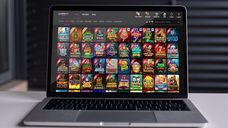 JackpotCity Casino main page