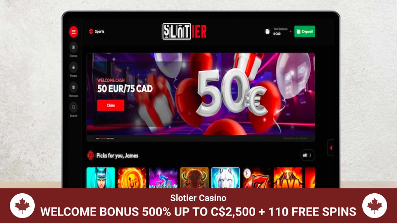 Slotier casino Main Page