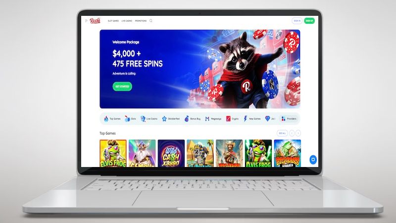 Rooli Casino Main Page