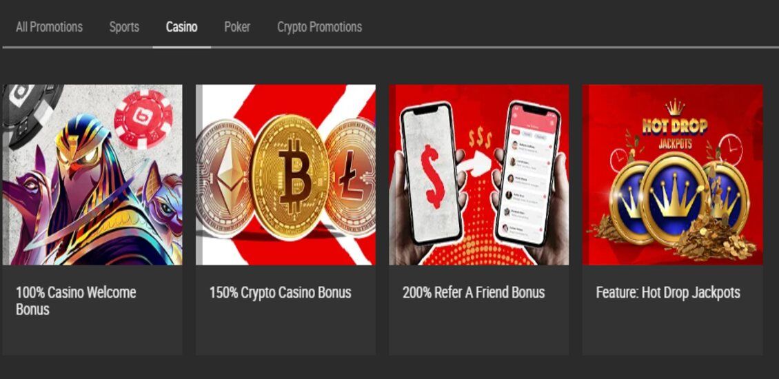 Bodog Casino bonuses and promotions