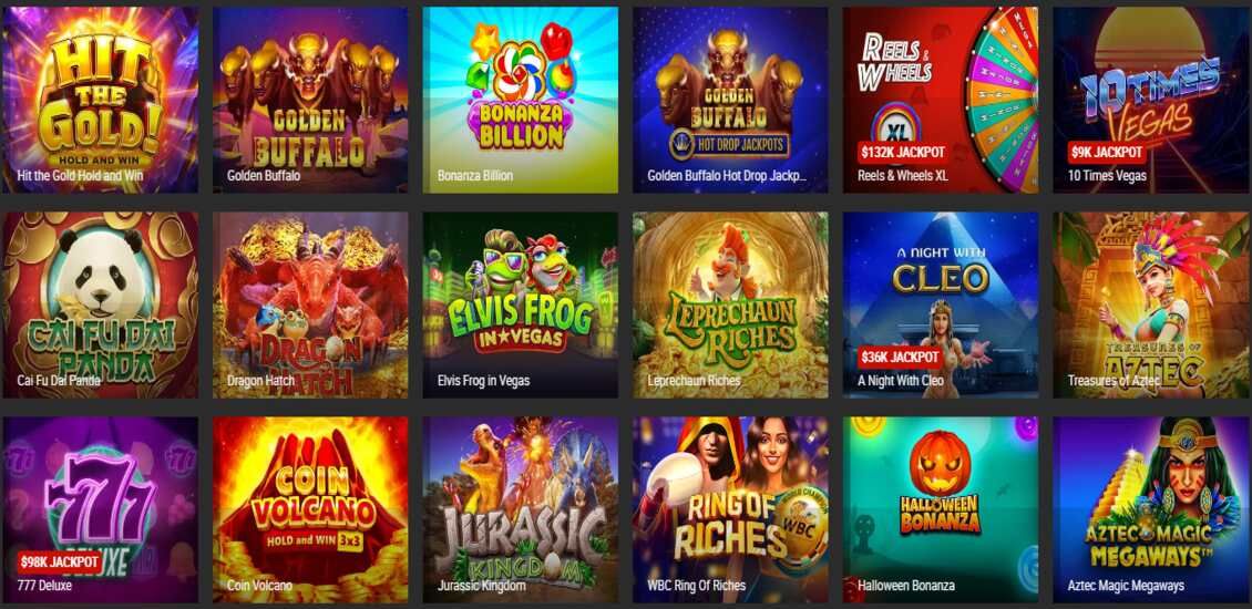 Bodog Casino slots library