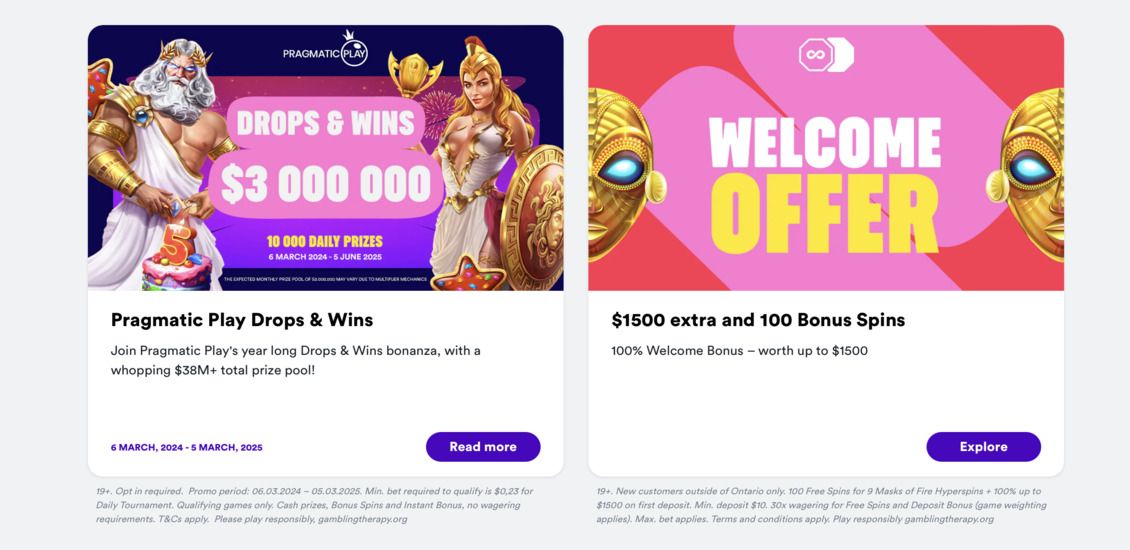 Casumo Casino bonuses and promotions