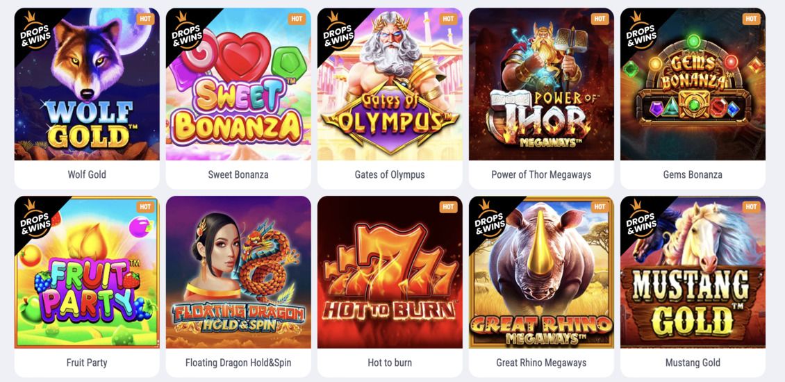 Cookie Casino slots library