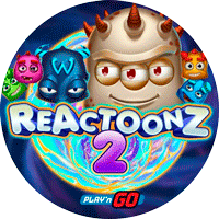 Reactoonz 2 slot machine - logo