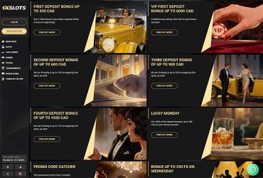 1xSlots Casino - Promotions