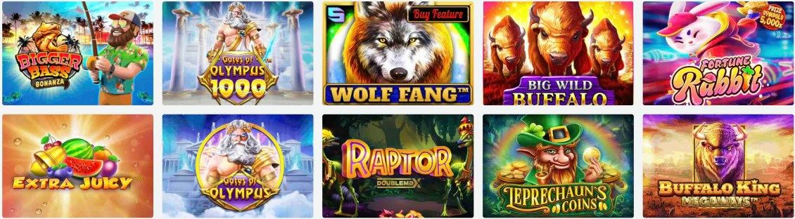 List of slot games at 21Bets Casino