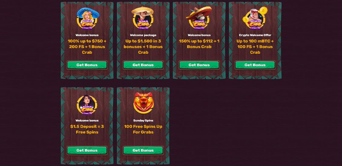 5Gringos Casino Promotions Page
