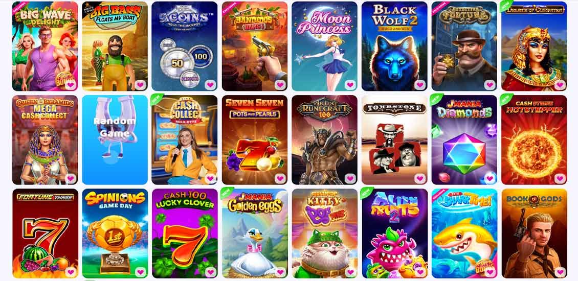 7Signs Casino Slots Page
