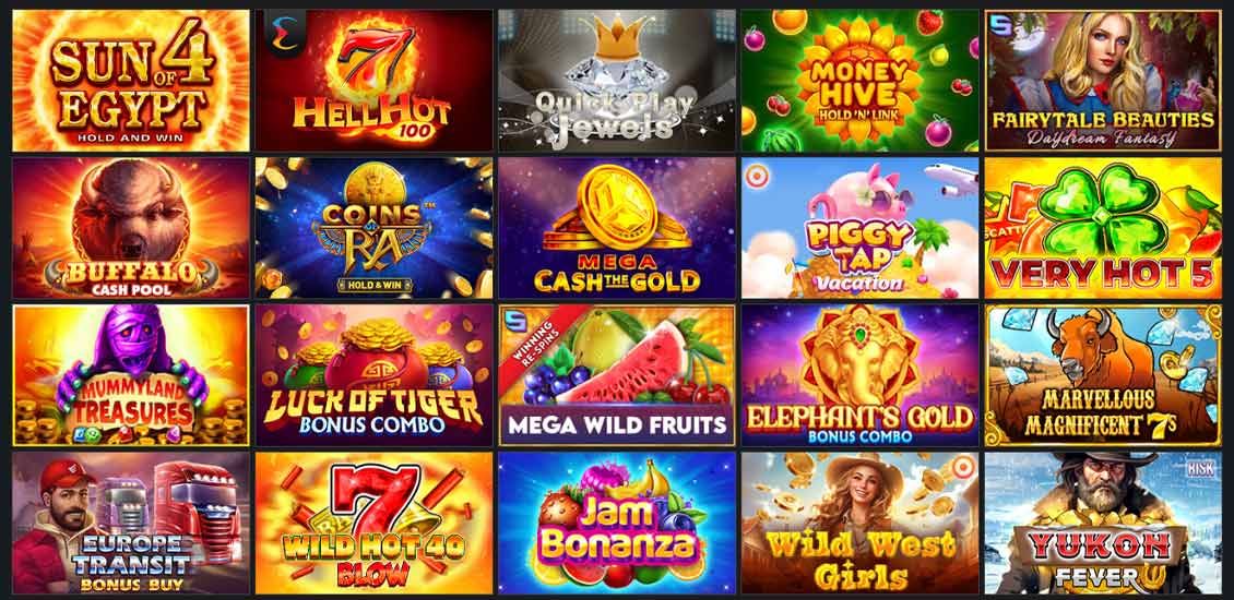 888 Starz Casino Slots Page