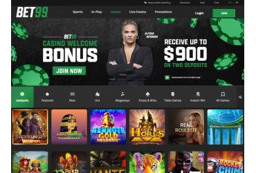 Bet99 Casino - home page