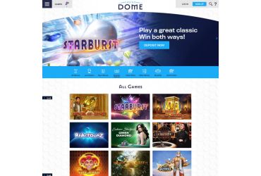Casino Dome - games page | casinocanada.com