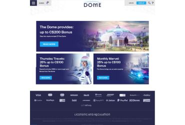 Casino Dome - promotion page | casinocanada.com